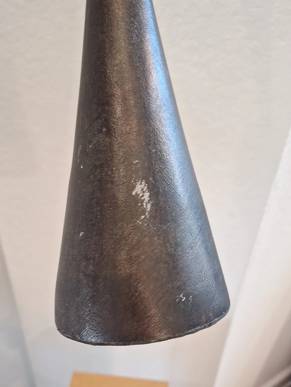 Vintage Michael Aram Contemporary Tapered Metal Candle Holder
